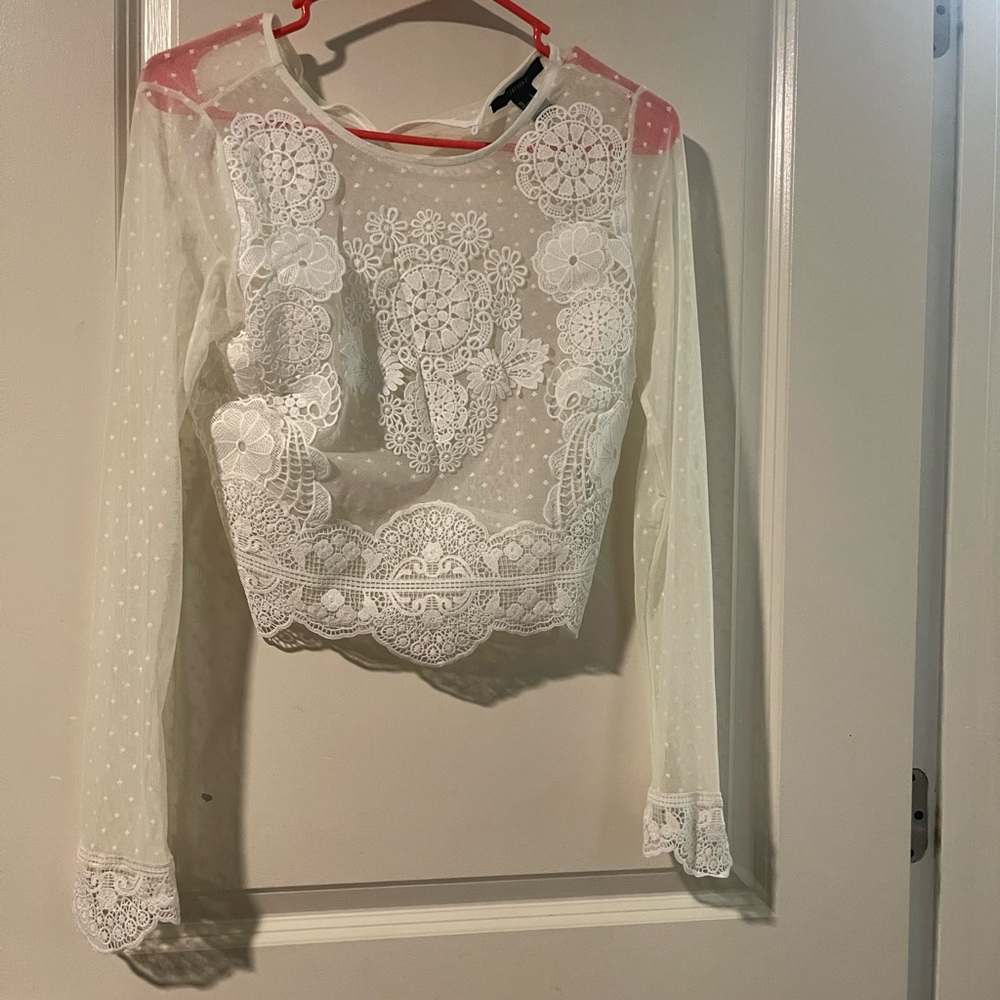 Shirt, white forever21